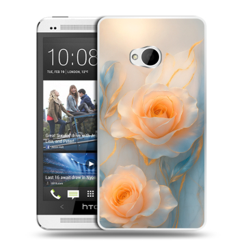 Пластиковый чехол на HTC One (M7) Dual SIM с принтом Женский Пластиковый чехол на HTC One (M7) Dual SIM с принтом Женский