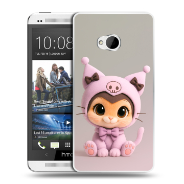 Пластиковый чехол на HTC One (M7) Dual SIM с принтом Куроми Kuromi Пластиковый чехол на HTC One (M7) Dual SIM с принтом Куроми Kuromi
