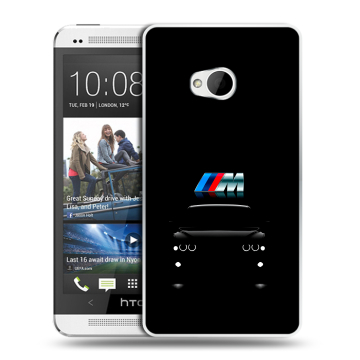 Пластиковый чехол на HTC One (M7) Dual SIM с принтом БМВ BMW Пластиковый чехол на HTC One (M7) Dual SIM с принтом БМВ BMW