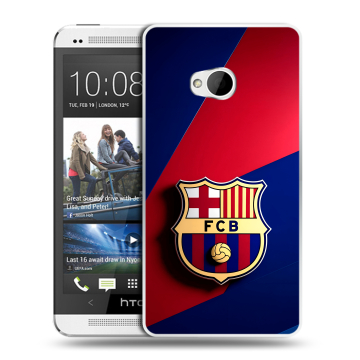 Пластиковый чехол на HTC One (M7) Dual SIM с принтом Барселона Barcelona Пластиковый чехол на HTC One (M7) Dual SIM с принтом Барселона Barcelona