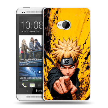 Пластиковый чехол на HTC One (M7) Dual SIM с принтом Naruto Наруто Пластиковый чехол на HTC One (M7) Dual SIM с принтом Naruto Наруто