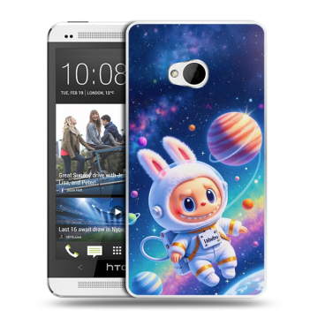Пластиковый чехол на HTC One (M7) Dual SIM с принтом Labubu Лабубу Пластиковый чехол на HTC One (M7) Dual SIM с принтом Labubu Лабубу