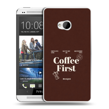 Пластиковый чехол на HTC One (M7) Dual SIM с принтом женский Пластиковый чехол на HTC One (M7) Dual SIM с принтом женский