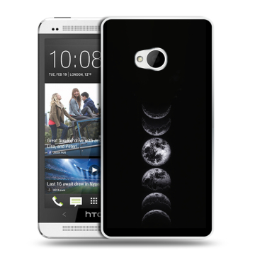 Пластиковый чехол на HTC One (M7) Dual SIM с принтом женский Пластиковый чехол на HTC One (M7) Dual SIM с принтом женский