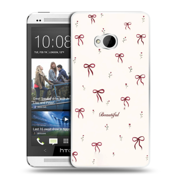 Пластиковый чехол на HTC One (M7) Dual SIM с принтом для девочек Пластиковый чехол на HTC One (M7) Dual SIM с принтом для девочек