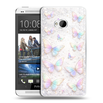 Пластиковый чехол на HTC One (M7) Dual SIM с принтом женский Пластиковый чехол на HTC One (M7) Dual SIM с принтом женский