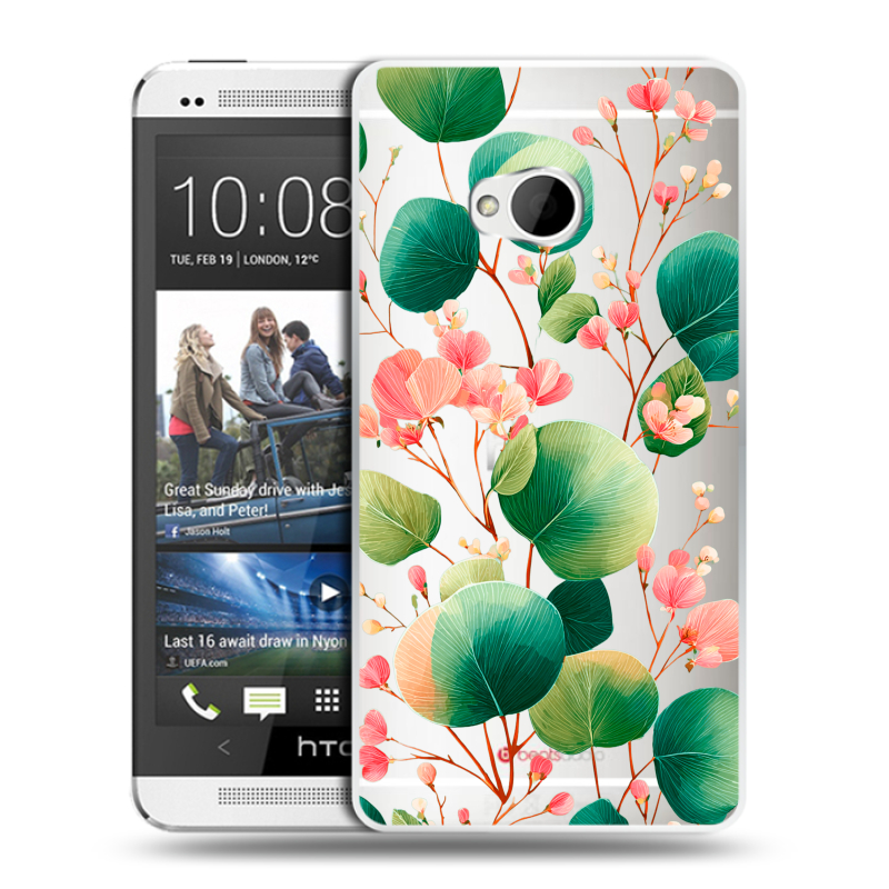 Пластиковый чехол на HTC One (M7) Dual SIM с принтом женский Пластиковый чехол на HTC One (M7) Dual SIM с принтом женский