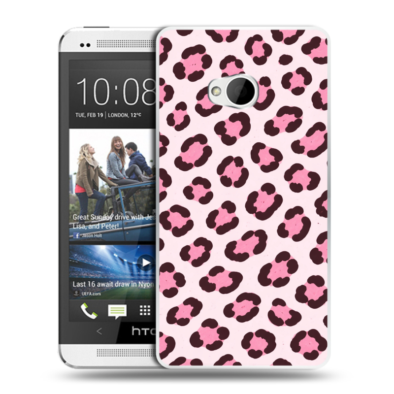 Пластиковый чехол на HTC One (M7) Dual SIM с принтом для девочек Пластиковый чехол на HTC One (M7) Dual SIM с принтом для девочек