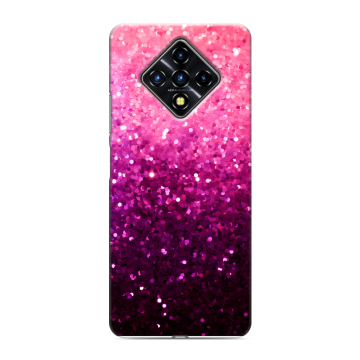 Силиконовый противоударный чехол на Infinix Zero 8 с принтом Блестки Силиконовый противоударный чехол на Infinix Zero 8 с принтом Блестки