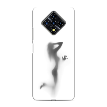 Силиконовый противоударный чехол на Infinix Zero 8 с принтом Силуэт Силиконовый противоударный чехол на Infinix Zero 8 с принтом Силуэт