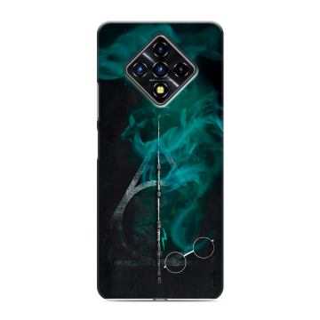 Силиконовый противоударный чехол на Infinix Zero 8 с принтом Гарри Поттер Harry Potter