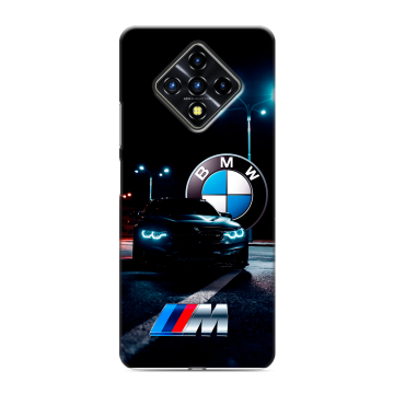 Силиконовый противоударный чехол на Infinix Zero 8 с принтом БМВ BMW Силиконовый противоударный чехол на Infinix Zero 8 с принтом БМВ BMW