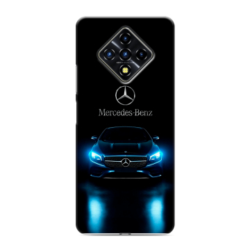 Силиконовый противоударный чехол на Infinix Zero 8 с принтом Mercedes Мерседес Силиконовый противоударный чехол на Infinix Zero 8 с принтом Mercedes Мерседес