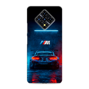 Силиконовый противоударный чехол на Infinix Zero 8 с принтом BMW БМВ