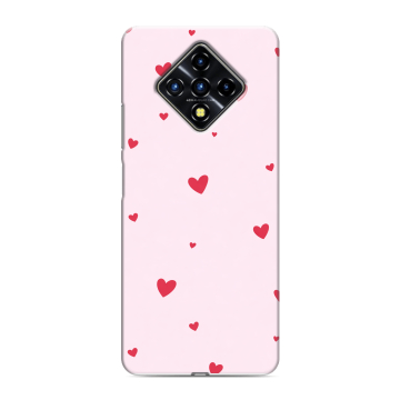 Силиконовый противоударный чехол на Infinix Zero 8 с принтом для девочек