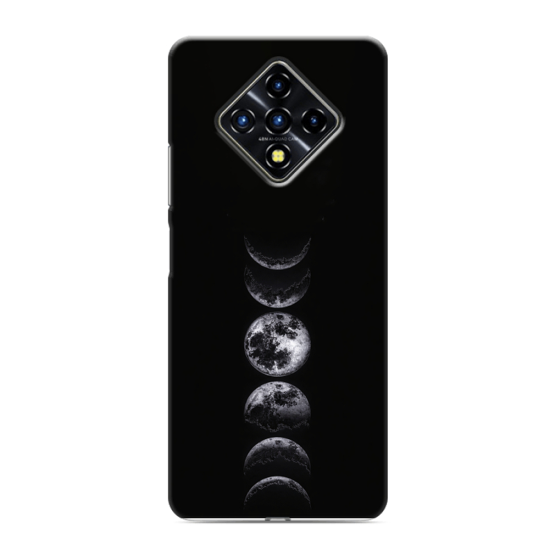 Силиконовый противоударный чехол на Infinix Zero 8 с принтом женский Силиконовый противоударный чехол на Infinix Zero 8 с принтом женский