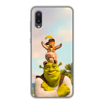 Силиконовый чехол на Samsung Galaxy A02 с принтом Шрек Shrek