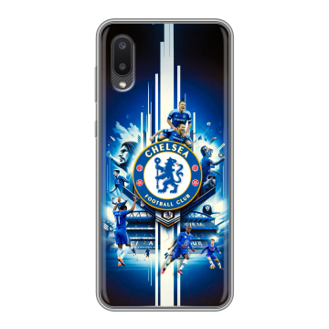 Силиконовый чехол на Samsung Galaxy A02 с принтом Chelsea Челси Силиконовый чехол на Samsung Galaxy A02 с принтом Chelsea Челси