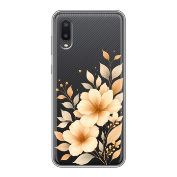 Силиконовый чехол на Samsung Galaxy A02 с принтом для девушки Силиконовый чехол на Samsung Galaxy A02 с принтом для девушки