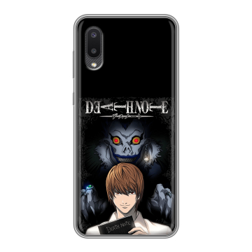 Силиконовый чехол на Samsung Galaxy A02 с принтом Death note Тетрадь смерти Силиконовый чехол на Samsung Galaxy A02 с принтом Death note Тетрадь смерти