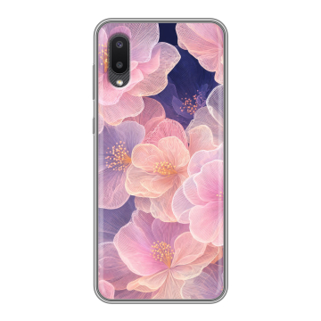 Силиконовый чехол на Samsung Galaxy A02 с принтом женский Силиконовый чехол на Samsung Galaxy A02 с принтом женский