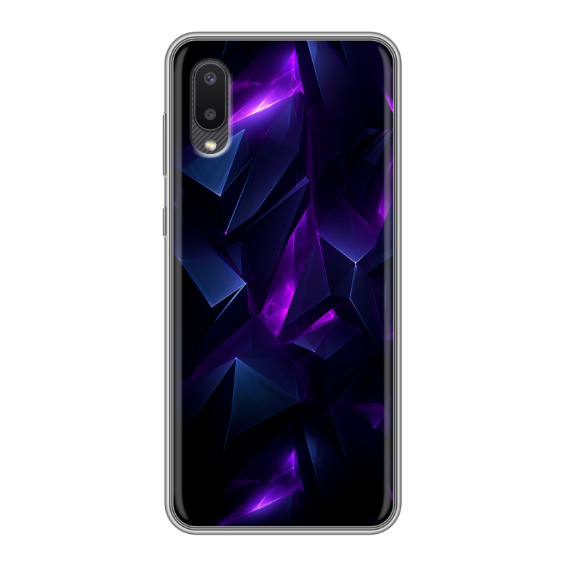 Силиконовый чехол на Samsung Galaxy A02 с принтом Абстракиция Силиконовый чехол на Samsung Galaxy A02 с принтом Абстракиция