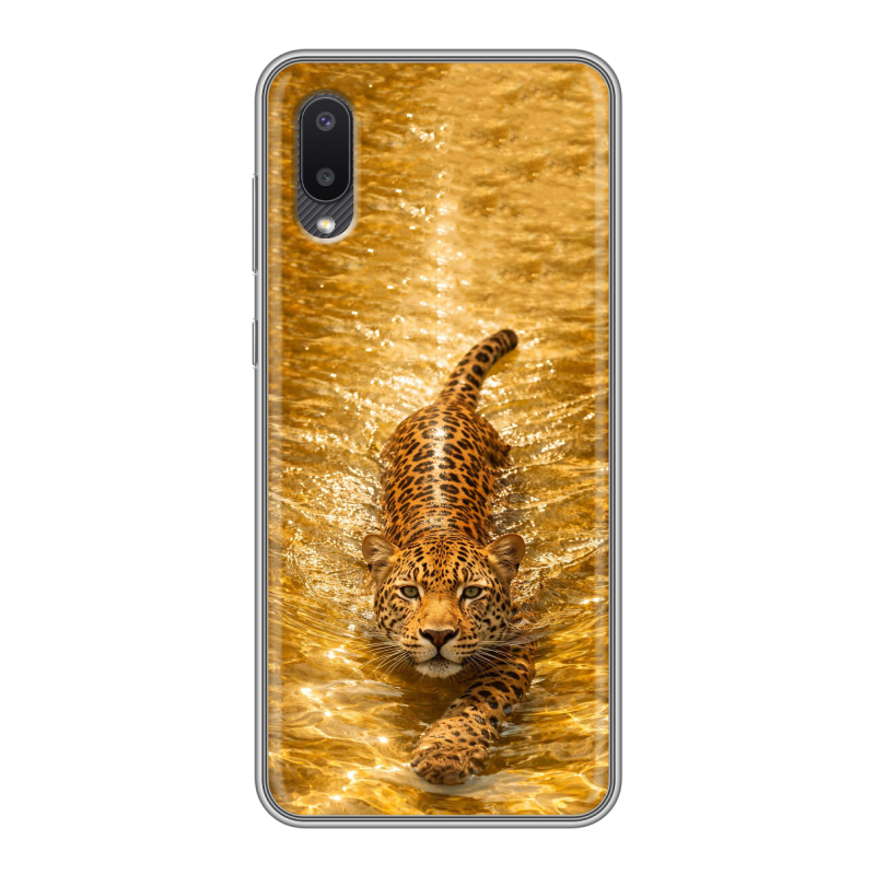 Пластиковый чехол на Samsung Galaxy A02 с принтом женский Пластиковый чехол на Samsung Galaxy A02 с принтом женский