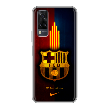 Силиконовый чехол на Vivo Y31 с принтом Барселона Barcelona Силиконовый чехол на Vivo Y31 с принтом Барселона Barcelona