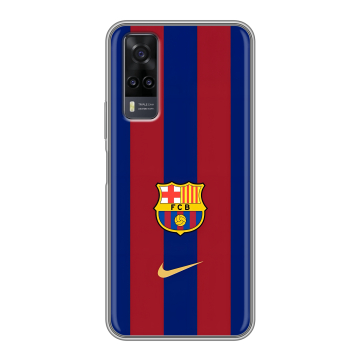 Силиконовый чехол на Vivo Y31 с принтом Барселона Barcelona