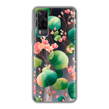 Силиконовый чехол на Vivo Y31 с принтом женский Силиконовый чехол на Vivo Y31 с принтом женский