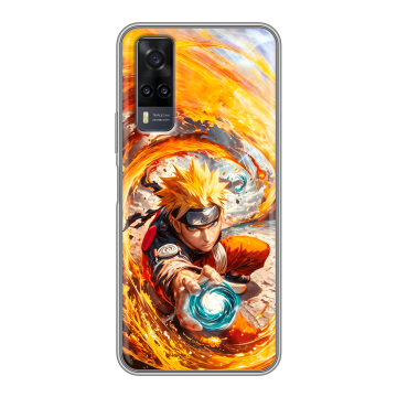 Силиконовый чехол на Vivo Y31 с принтом Аниме Наруто Naruto