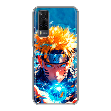 Силиконовый чехол на Vivo Y31 с принтом Аниме Наруто Naruto