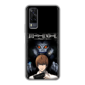 Силиконовый чехол на Vivo Y31 с принтом Death note Тетрадь смерти Силиконовый чехол на Vivo Y31 с принтом Death note Тетрадь смерти