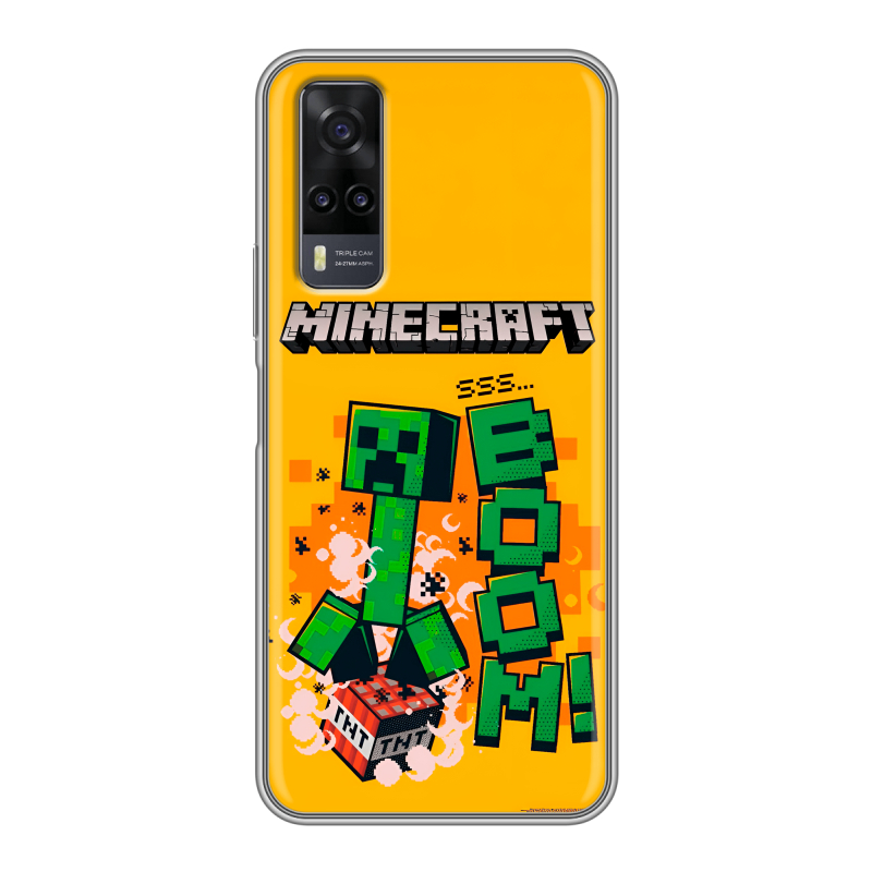 Силиконовый чехол на Vivo Y31 с принтом Майнкрафт Minecraft Силиконовый чехол на Vivo Y31 с принтом Майнкрафт Minecraft