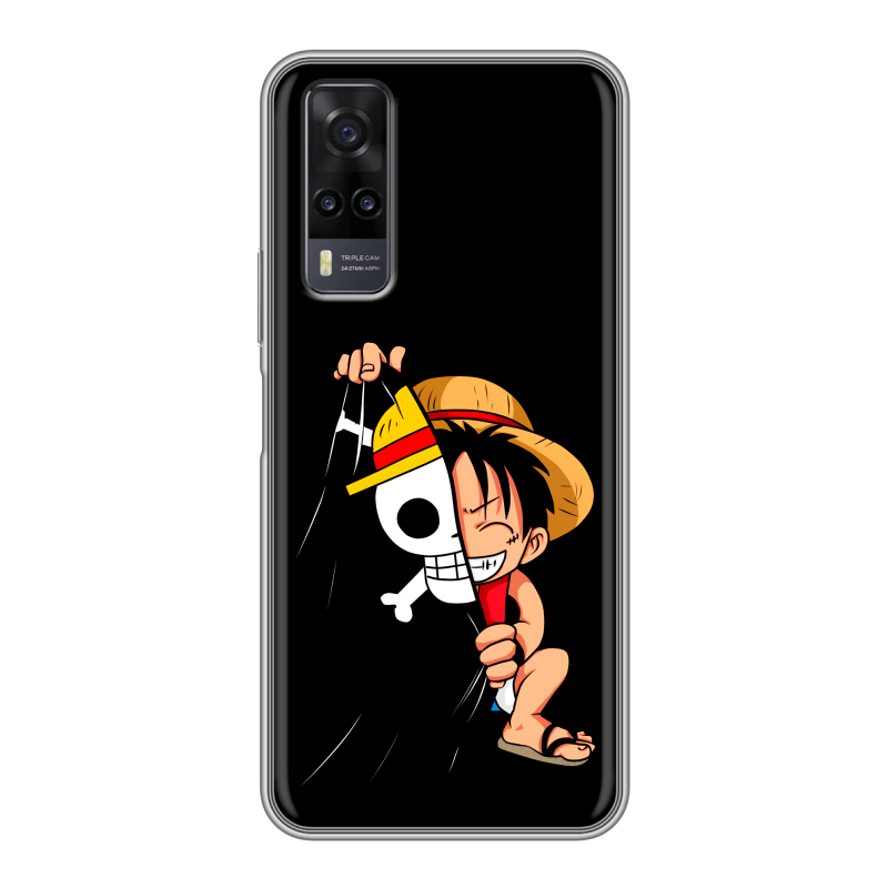 Силиконовый чехол на Vivo Y31 с принтом One Piece Ван Пис Силиконовый чехол на Vivo Y31 с принтом One Piece Ван Пис