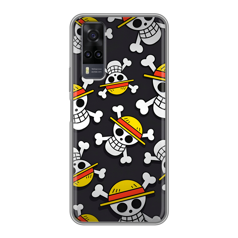 Силиконовый чехол на Vivo Y31 с принтом One Piece Ван Пис Силиконовый чехол на Vivo Y31 с принтом One Piece Ван Пис