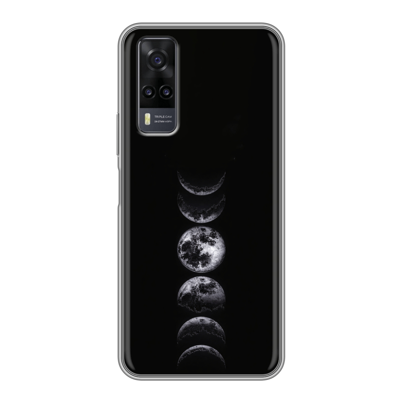 Силиконовый чехол на Vivo Y31 с принтом женский Силиконовый чехол на Vivo Y31 с принтом женский