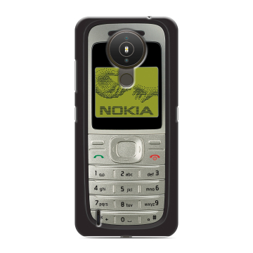 Силиконовый чехол на Nokia 1.4 с принтом Ретро Нокия Силиконовый чехол на Nokia 1.4 с принтом Ретро Нокия