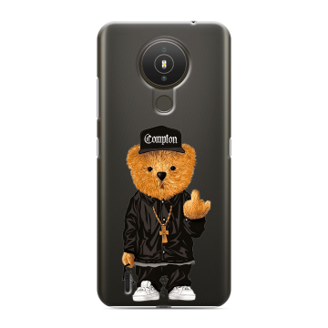 Силиконовый чехол на Nokia 1.4 с принтом Плюшевый медведь Силиконовый чехол на Nokia 1.4 с принтом Плюшевый медведь