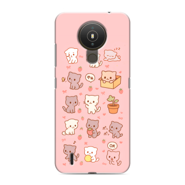 Силиконовый чехол на Nokia 1.4 с принтом Hello Kitty Хелоу Кити Силиконовый чехол на Nokia 1.4 с принтом Hello Kitty Хелоу Кити