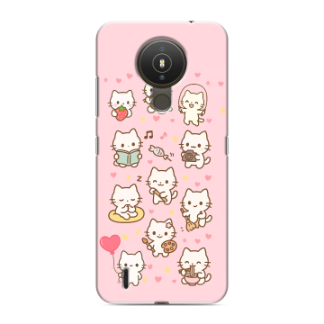Силиконовый чехол на Nokia 1.4 с принтом Hello Kitty Хелоу Кити Силиконовый чехол на Nokia 1.4 с принтом Hello Kitty Хелоу Кити
