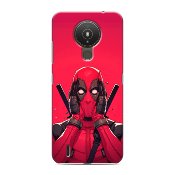 Силиконовый чехол на Nokia 1.4 с принтом Дедпул Deadpool Силиконовый чехол на Nokia 1.4 с принтом Дедпул Deadpool