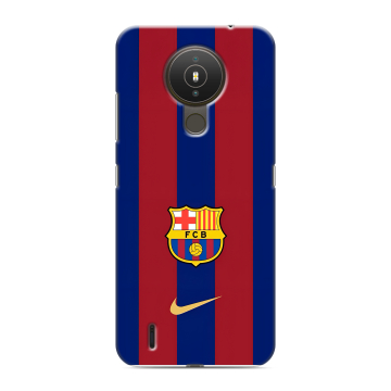 Силиконовый чехол на Nokia 1.4 с принтом Барселона Barcelona Силиконовый чехол на Nokia 1.4 с принтом Барселона Barcelona