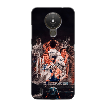 Силиконовый чехол на Nokia 1.4 с принтом Реал Роналдо Real Ronaldo Силиконовый чехол на Nokia 1.4 с принтом Реал Роналдо Real Ronaldo