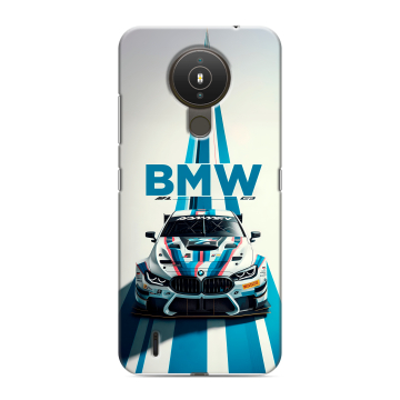 Силиконовый чехол на Nokia 1.4 с принтом БМВ BMW Силиконовый чехол на Nokia 1.4 с принтом БМВ BMW