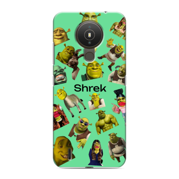 Силиконовый чехол на Nokia 1.4 с принтом Шрек Shrek