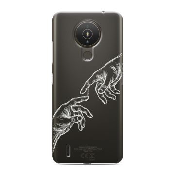 Силиконовый чехол на Nokia 1.4 с принтом Сотворение мира