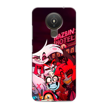 Силиконовый чехол на Nokia 1.4 с принтом Hazbin Hotel Отель Хазбин Силиконовый чехол на Nokia 1.4 с принтом Hazbin Hotel Отель Хазбин