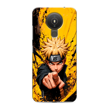Силиконовый чехол на Nokia 1.4 с принтом Naruto Наруто Силиконовый чехол на Nokia 1.4 с принтом Naruto Наруто