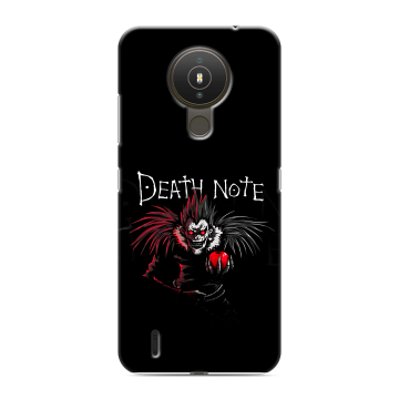 Силиконовый чехол на Nokia 1.4 с принтом Death note Тетрадь смерти Силиконовый чехол на Nokia 1.4 с принтом Death note Тетрадь смерти
